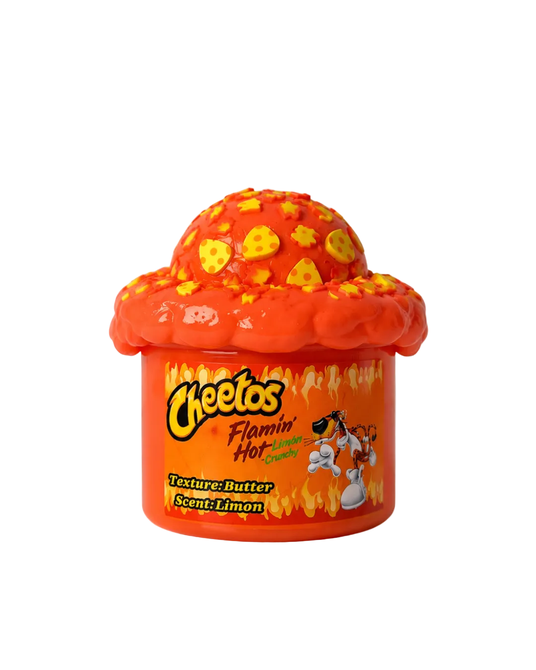 Flaming hot Cheetos