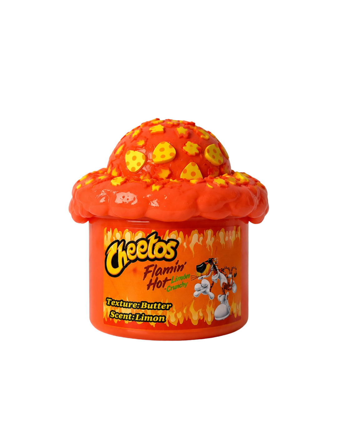 Flaming hot Cheetos