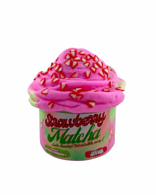 Strawberry Matcha Slime